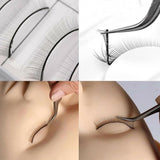 10 Pairs Self-Adhesive Training False Eyelash Extensions Strip - Extra Image