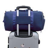 Waterproof Gym Bag Travel Duffle Sports Bag Wet Dry Large Tote for Men Women - 45-Degree Angle