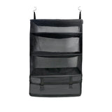 Foldable Clothes Organizer Wardrobe Hanging Storage Bag Convenient Space Saver - Front View