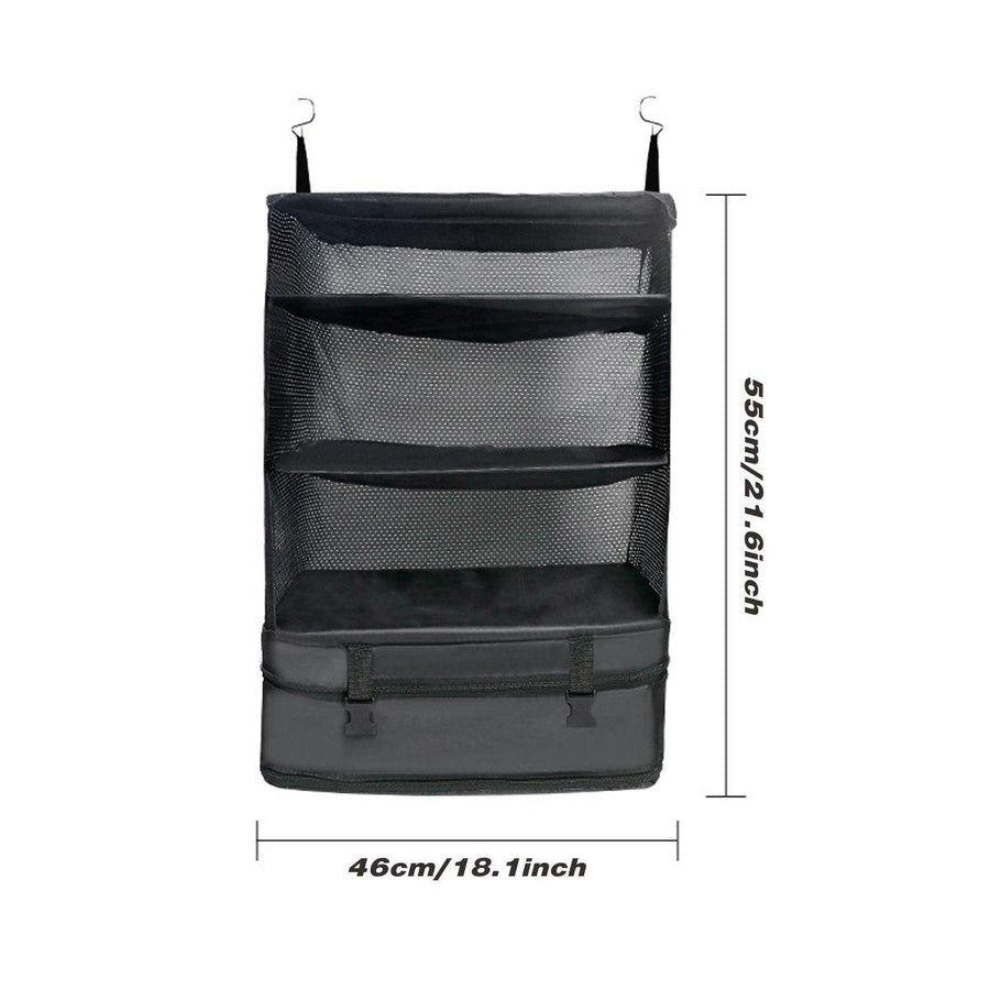 Foldable Clothes Organizer Wardrobe Hanging Storage Bag Convenient Space Saver