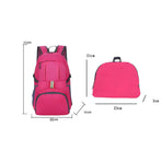 35L Light Foldable Outdoor Sports Backpack Camping Hiking Travel Bag - Black