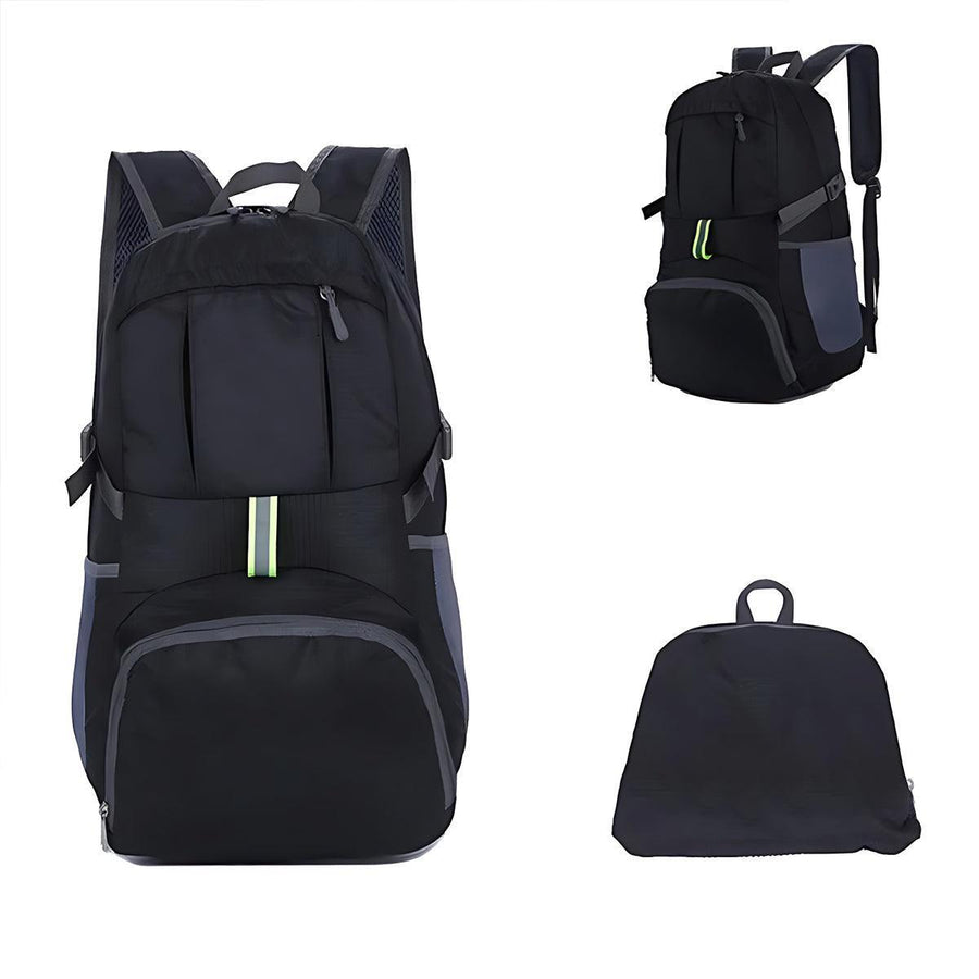 35L Light Foldable Outdoor Sports Backpack Camping Hiking Travel Bag - Blue