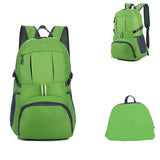 35L Light Foldable Outdoor Sports Backpack Camping Hiking Travel Bag - Purple