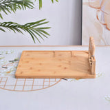 Bamboo Chopping Board Cheese Board Set with Knife Kitchen Charcuterie Serving - Extra Image