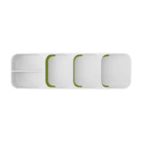 Kitchen Drawer Utensil Cutlery Tray Organizer Insert Spoon Fork Knife Divider Storage - White