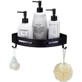 Single Tier Triangle Bathroom Shower Shelf Organizer Rack Wall Mounted Storage - Extra Image