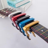 Premium Alloy Capo Quick Change Trigger Clamp For Guitar Banjo Ukulele Mandolin - Black - Extra Image