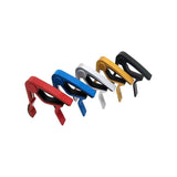 Premium Alloy Capo Quick Change Trigger Clamp For Guitar Banjo Ukulele Mandolin - Yellow - Side View
