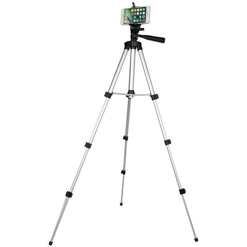 Tripod Stand with Phone Holder for Camera iPhone DSLR Travel Photography