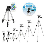 Tripod Stand with Phone Holder for Camera iPhone DSLR Travel Photography