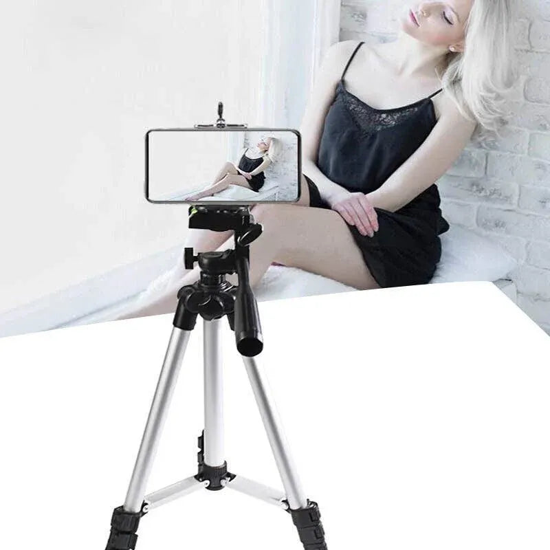 Tripod Stand with Phone Holder for Camera iPhone DSLR Travel Photography