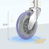 Folding Vegetable Basket Trolley Small Trailer Grocery Shopping Pulling Cart - Top-Down View