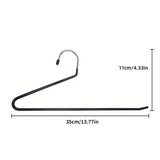 10PCS Goose Shaped Pants Rack Non Slip Z Shaped Pants Clip Wardrobe Storage Clip