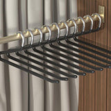 10PCS Goose Shaped Pants Rack Non Slip Z Shaped Pants Clip Wardrobe Storage Clip - 45-Degree Angle