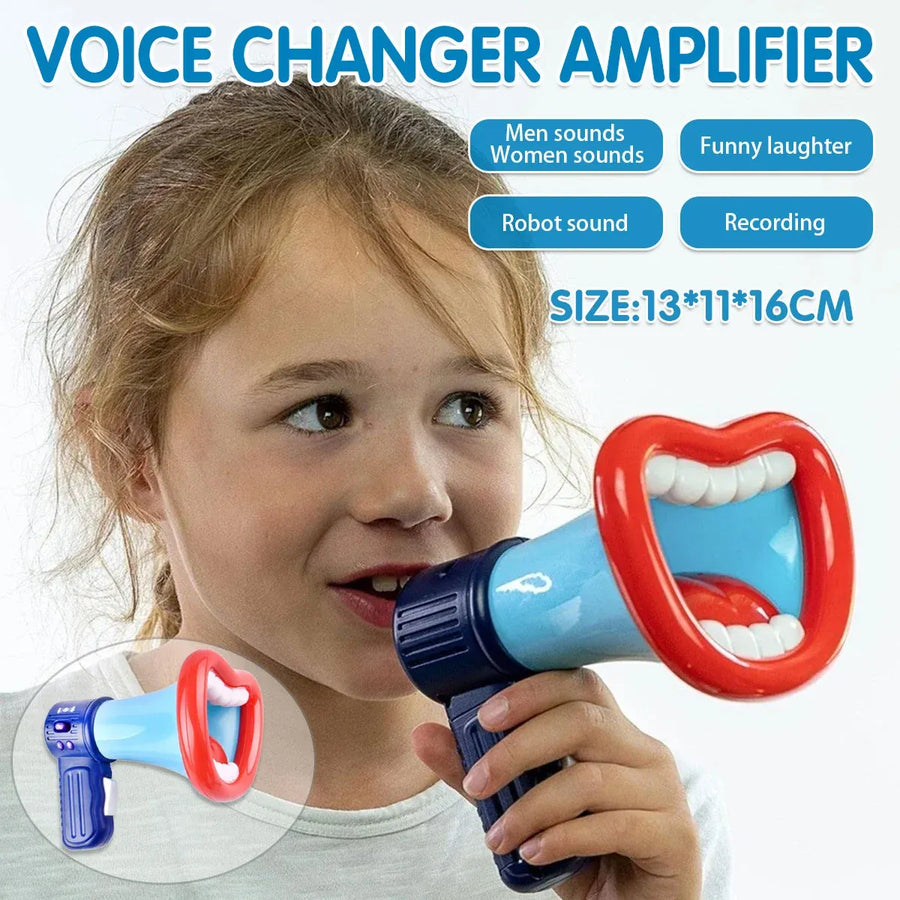 1-Piece Voice Changer Megaphone Toy with Strap