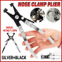 45 Degree Water Pipe Hose Clip Pliers Clamp Swivel Drive Jaw Locking Removal Tool