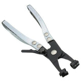 45 Degree Water Pipe Hose Clip Pliers Clamp Swivel Drive Jaw Locking Removal Tool - Close-Up Angle