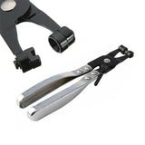45 Degree Water Pipe Hose Clip Pliers Clamp Swivel Drive Jaw Locking Removal Tool - Extra Image