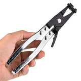 45 Degree Water Pipe Hose Clip Pliers Clamp Swivel Drive Jaw Locking Removal Tool - Extra Image