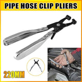 45 Degree Water Pipe Hose Clip Pliers Clamp Swivel Drive Jaw Locking Removal Tool - Extra Image