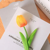 20PCS Real Touch Artificial Tulip Bouquet Fake Flowers for Home Wedding Decor - Pink - Extra Image
