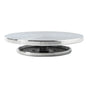 Ceramic Manual Turntable Aluminium Alloy Revolving Stand Double-Sided