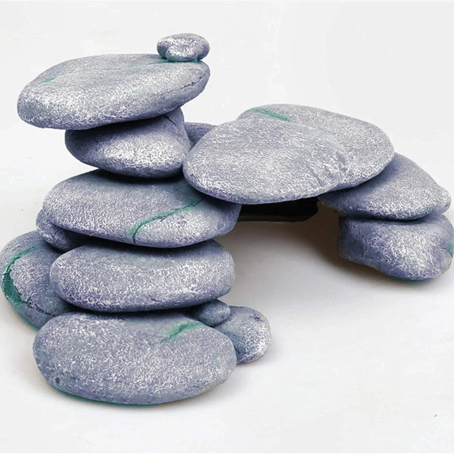 Turtle Climbing Platform Staircase Balcony Ramp for Aquarium Fish Tank Habitat - A
