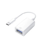 For Iphone Or Type C To Usb Otg Data Cable Adapter Male 3.0 A Female Converter - Type-C