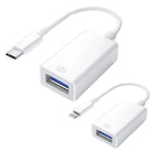 For Iphone Or Type C To Usb Otg Data Cable Adapter Male 3.0 A Female Converter - Type-C