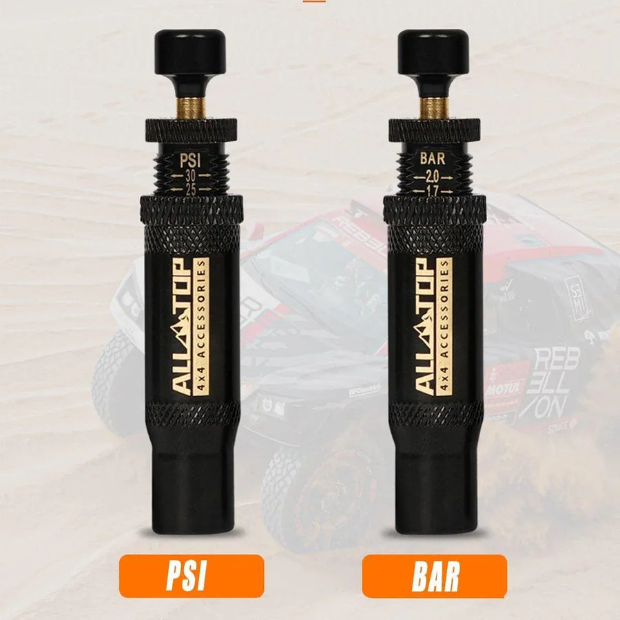 4PCS Tyre Deflators Air Quick Deflator 10-30 PSI Tire Valve Core Tool Portable