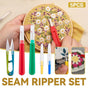 5 PCS Colorful Seam Ripper Assortment Thread Remover Kit Durable Easy to Use