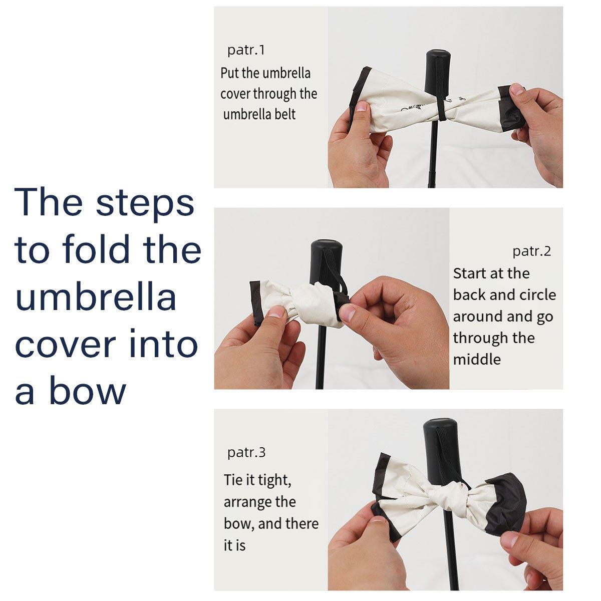 Vintage Rose UV Protection Automatic Manual Tri-fold Sun Rain Umbrella Sunshade - Manual