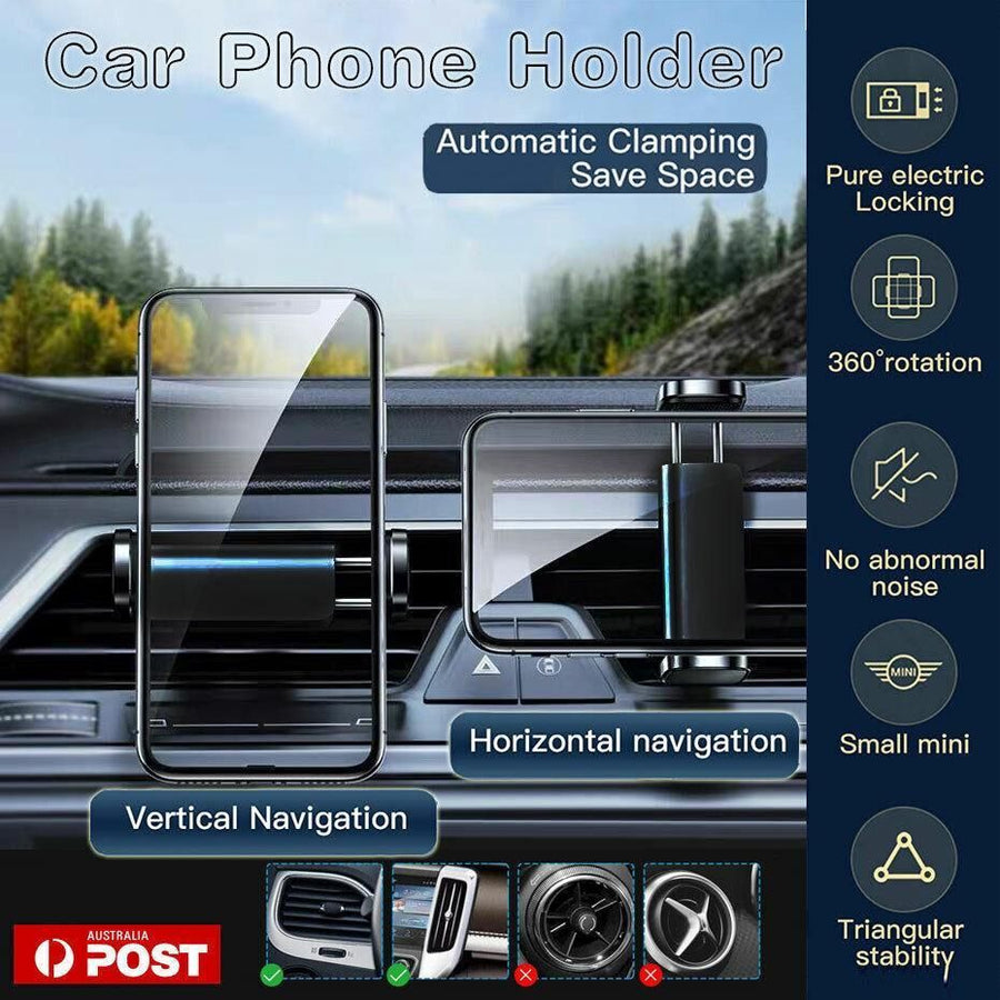 Universal Car Air Vent Mount Holder Cradle Stand Bracket For Mobile Cell Phone
