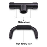 Home Sponge Foam Push Up Bars H-shaped Trainer Men Women Home Fitness Equipment - Rear View