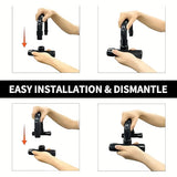 Home Sponge Foam Push Up Bars H-shaped Trainer Men Women Home Fitness Equipment - Close-Up Angle