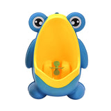 Wall Mounted Frog Urinal for Young Users Toilet Training Standing Potty Solution - Front View