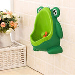 Frog Shaped Kid Baby Potty Toilet Training Urinal Boys Pee Trainer Bathroom Au