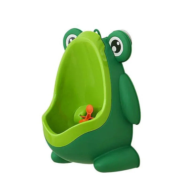 Frog Shaped Kid Baby Potty Toilet Training Urinal Boys Pee Trainer Bathroom Au