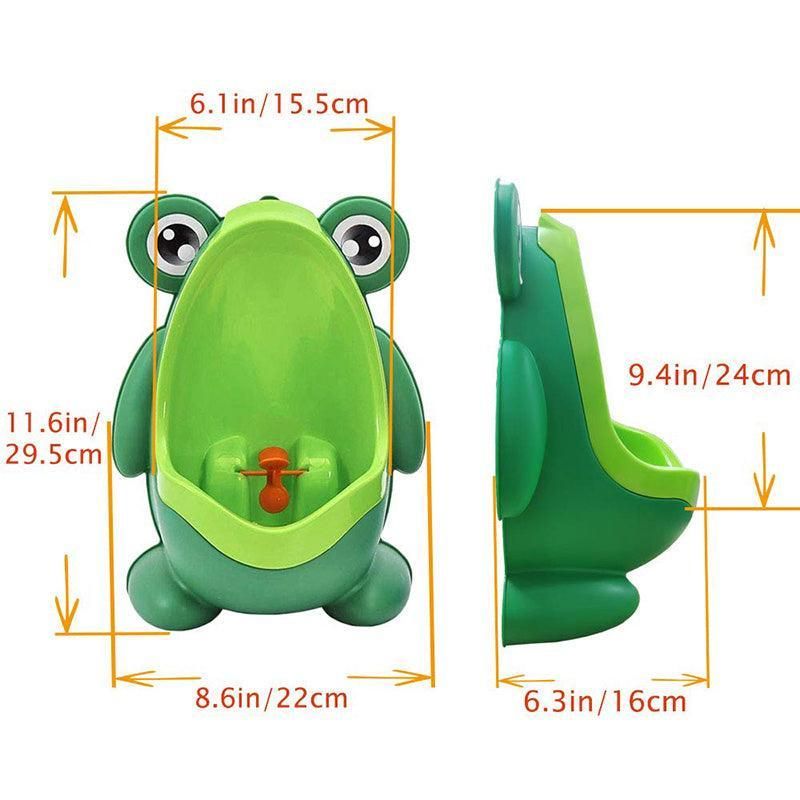 Frog Shaped Kid Baby Potty Toilet Training Urinal Boys Pee Trainer Bathroom Au
