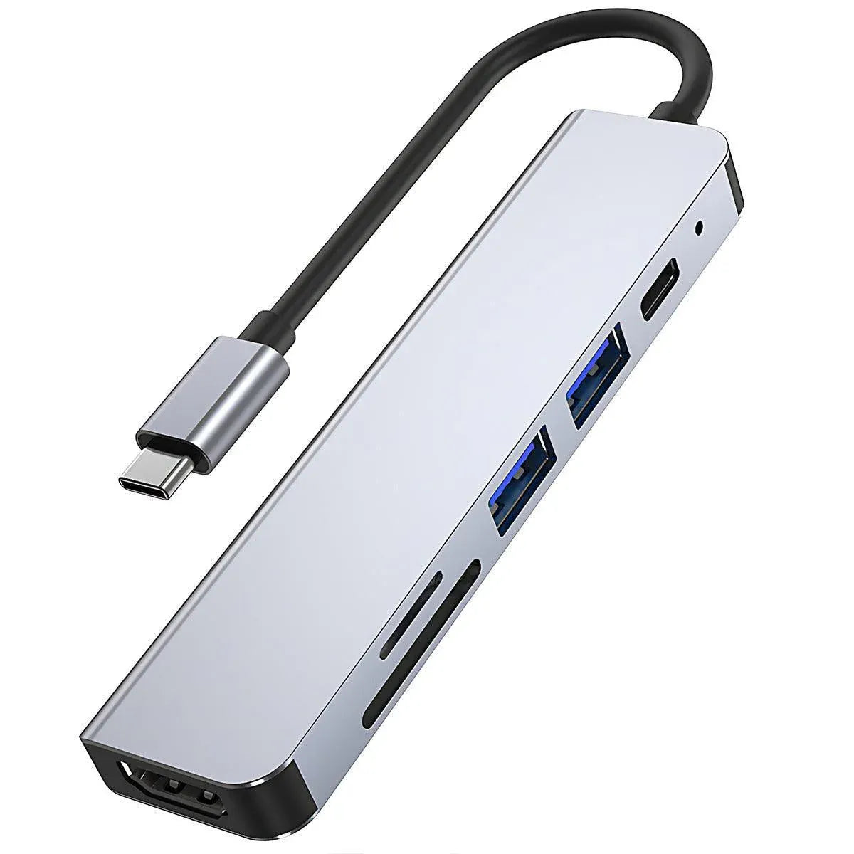 8/6/4-In-1 Usb-C Hub Adapter Type-C Hub Hdmi For Macbook Pro/Air Ipad Pro Laptop - 8-IN-1