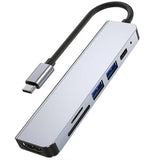 8/6/4-In-1 Usb-C Hub Adapter Type-C Hub Hdmi For Macbook Pro/Air Ipad Pro Laptop - 8-IN-1 - Extra Image