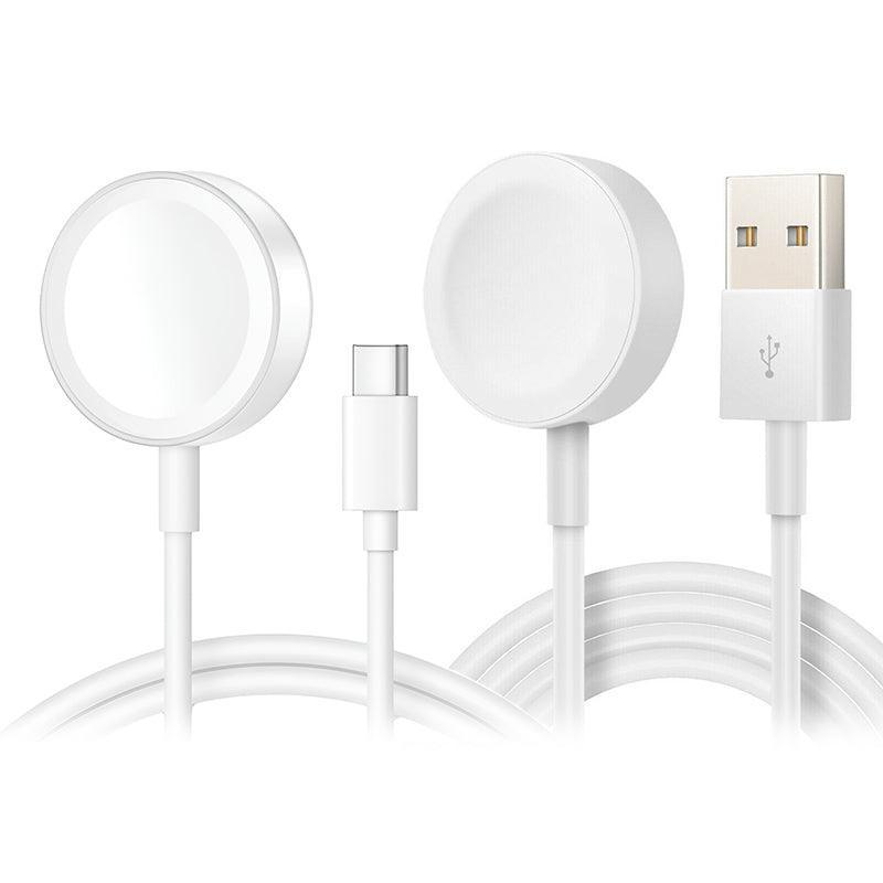 Apple Watch Iwatch Series 6/5/4/3/2/1 Magnetic Charger Usb / Type-C Charging Cable - USB 1PC