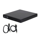 Usb External Cd Rw Dvd Rom Writer Burner Player Drive Pc Laptop For Mac Windows - Front View