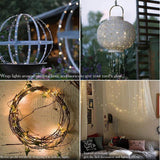 5M 10M 20M Usb Powered Copper Wire String Fairy Lights Xmas Wedding Party Home - Colourful(20m 200lights) - 45-Degree Angle