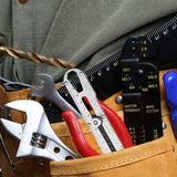 1 Set Multifunctional Stainless Steel Utility Knife Wallpaper Edge Cutting Tool - Top-Down View