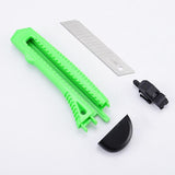 1/2/3PCS Utility Stanley Knife With Blades Blade Retractable Heavy Duty Box Cutter - 3Colour - Side View
