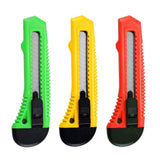 1/2/3PCS Utility Stanley Knife With Blades Blade Retractable Heavy Duty Box Cutter - 3Colour - Extra Image