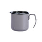 Stainless Steel Double Wall Coffee Cup Thermal Insulated Travel Mug Durable - Grey