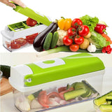 12 In 1 Food Slicer Dicer Nicer Container Chopper Peeler Vegetable Fruit Cutter