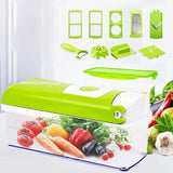 12 In 1 Food Slicer Dicer Nicer Container Chopper Peeler Vegetable Fruit Cutter